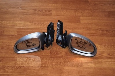 Зеркало правое 6pin vw golf v 5 vi 6 plus r2012 eu фото №1