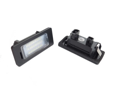 Фонари номерного знака регистрационный led do bmw e39 x5 x6 фото №1