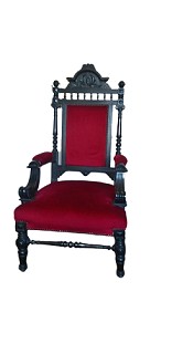 Fotel eklektyczny XIX wiek, w stylu eklektycznym