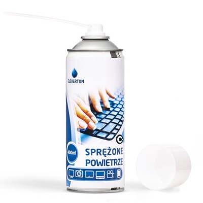 CLEVERTON Sprężone powietrze do czyszczenia 400ml