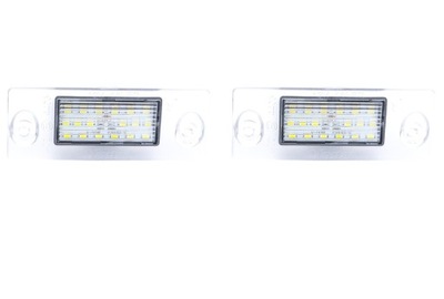 Підсвітка реєстрації led audi a3 8l a4 b5 фото №1