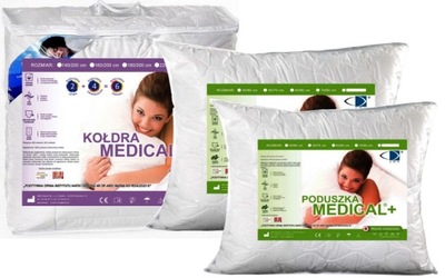 PODWÓJNA KOŁDRA MEDICAL 4 PORY ROKU 200/220+2x70/8