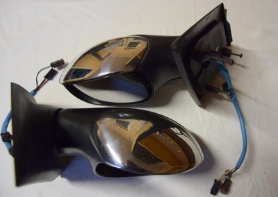 Citroen c2 c3 дзеркало хром p/l фото №1