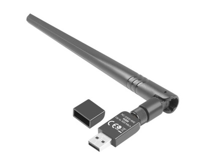 Karta sieciowa zewnętrzna Lanberg N300 USB ANTENA