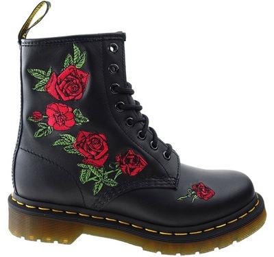 Dr. Martens 1460 VONDA glany Martensy róże haft 37