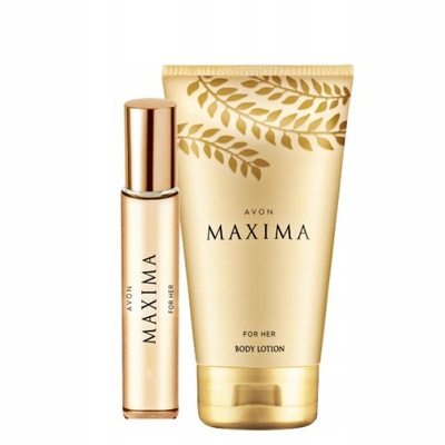 AVON Maxima Zestaw dla Niej perfumetka 10ml+balsam