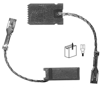 Szczotki BOSCH GWS 12-125 CI GWS12-125CI 6x10