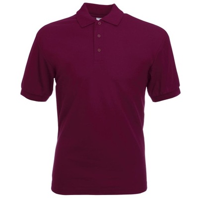 KOSZULKA POLO 65/35 Fruit of The Loom burgundy L