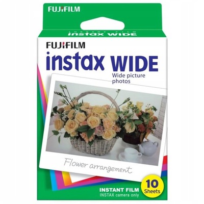 Fujifilm papier instax reg. glossy 10 szt. wide