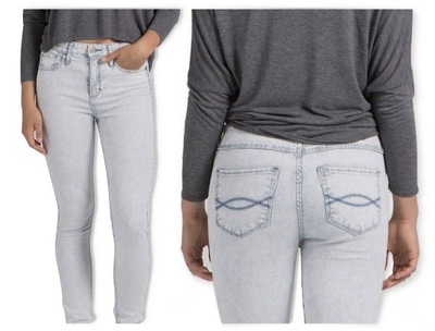 Jeansy ABERCROMBIE Hollister Super Skinny 25