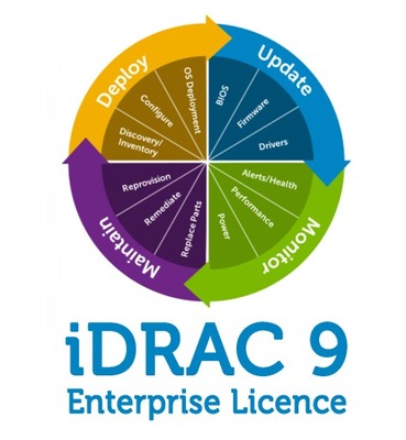 Licencja iDRAC9 X5 Enterprise R250 R350 R450 R550 R650 R750 R6515 T350 T550