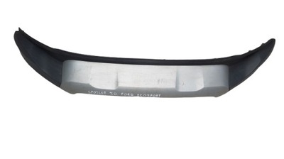 Накладка спойлер бампера перед ford ecosport фото №1