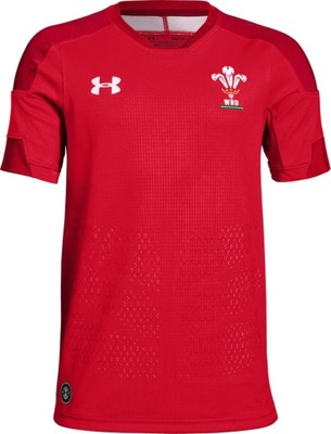 UNDER ARMOUR koszulka RUGBY WRU Home r.147/58