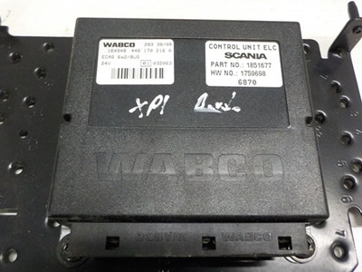Scania r блок керування модуль ecas фото №1