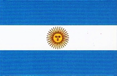 ARGENTYNA @ FLAGA NAKLEJKA NA WALIZKĘ LAPTOP AUTO