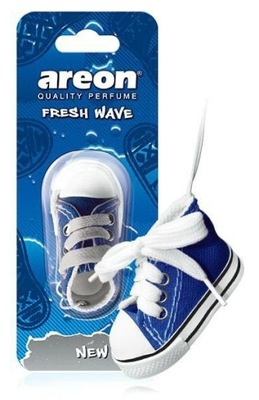 AREON FRESH WAVE zapachowy trampek New Car