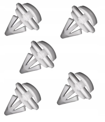 5x кліпса штифт накладки поріг seat alhambra 2011r- фото №1