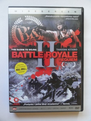 Film na DVD Battle Royale Requiem II T. Kitano