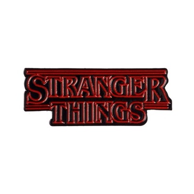 Broszka Pin Stranger Things Logo Napis Eleven PL