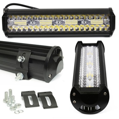 DIODO LUMINOSO LED 240W HALÓGENO ANTINIEBLA FARO EN FUNCIONAMIENTO 12V 24V  