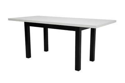 minimalistyczny stół HADES 70x120 biały połysk