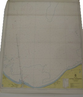 Mapa Bałtyk Zatoka Pomorska podejście