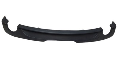 Диффузор накладка бампера задняя audi tt s фото №1