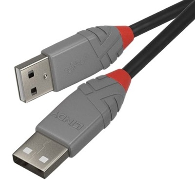 KABEL PRZEWÓD USB 2.0 A LINDY 36694 ANTHRA 3m