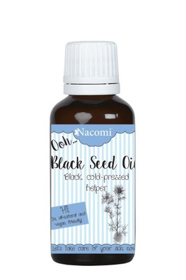 Nacomi Black Seed Oil 30 ml olejek do twarzy.Olej z nasion czarnuszki