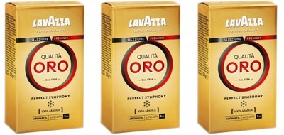 3 x Kawa Mielona Lavazza Qualita Oro 250 g