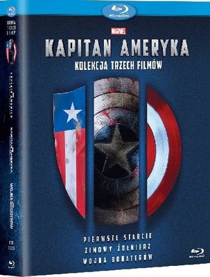 KAPITAN AMERYKA TRYLOGIA 3x BLU-RAY [DUBBING]