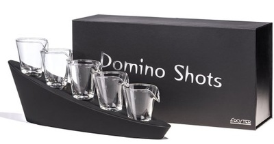 Kieliszki DOMINO SHOTS podświetlane LED Imprezowe