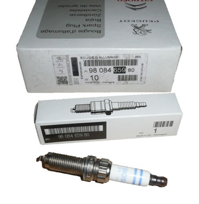 Свечи зажигания зажигания bosch citroen c4 ds3 ds4 1.6 thp фото №1