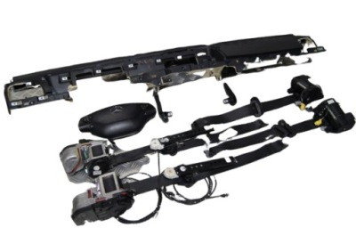 Консоль панель приладів панель приладів натягувачі mercedes s 221 w221 фото №1