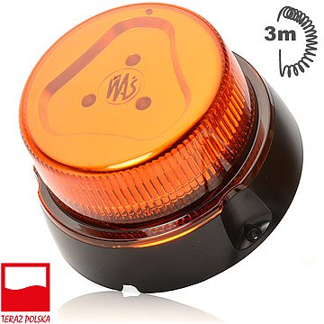 Фара błyskowa предупредительная магнит waś w112 852.1 фото №1