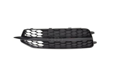 Решітка заглушка решітка радіатора бампера audi a6 c7 ліва фото №1