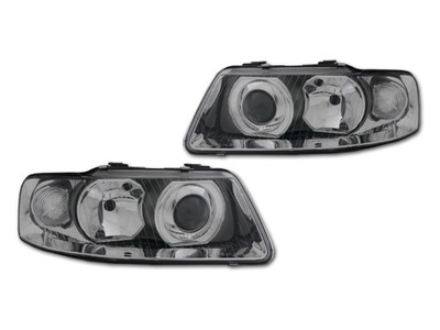 Фары лампы линза kpl l+r depo audi a3 8l lift fl 2000-2003 фото №1
