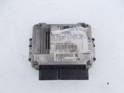 Бортовой компьютер fiat stilo 0281013672 51798000 фото №1