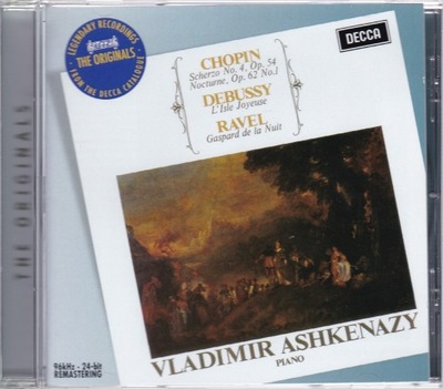 CD- ASHKENAZY- CHOPIN / DEBUSSY / RAVEL bez folii