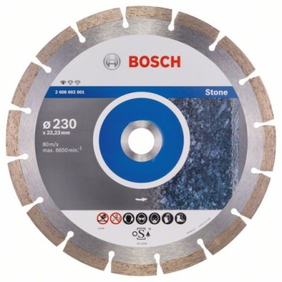 BOSCH diamond disk 230mm KAMEŇ, BETÓN ŽULA