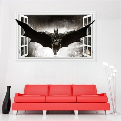 Naklejka ścienna na ścianę BATMAN Gotham City Deco