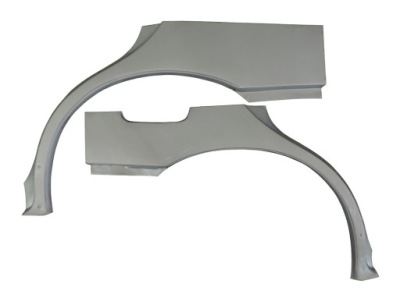 Subaru impreza 92-00 ремкомплект крила задня оцинковка le+pr фото №1