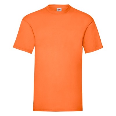 KOSZULKA T-SHIRT - FRUIT VALUEWEIGHT orange XXL