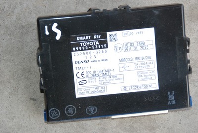Модуль smart key 89990-53015 lexus is 250 is220 фото №1