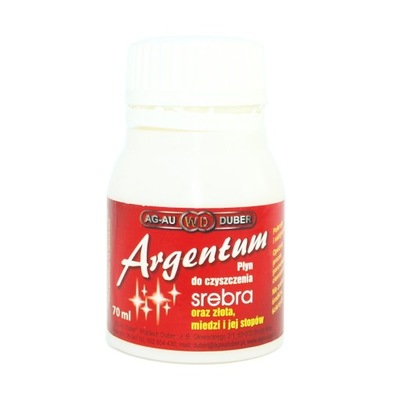 Płyn do czyszczenia srebra ARGENTUM 70 ml
