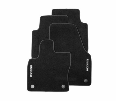 ALFOMBRILLAS DE FELPA SKODA KODIAQ JUEGO ORIGINAL 566061404  