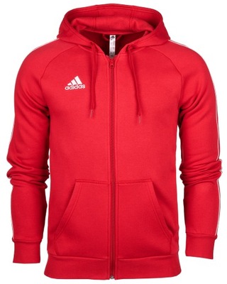 Adidas Bluza Meska Rozsuwana Bawełna Core 18 r.S