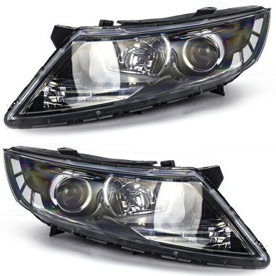 Фари лампи перед kia optima l+p kpl фото №1