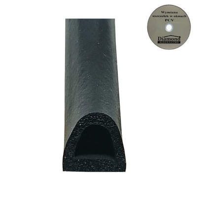 Uszczelka samoprzylepna do drzwi EPDM SD-43X 8x10