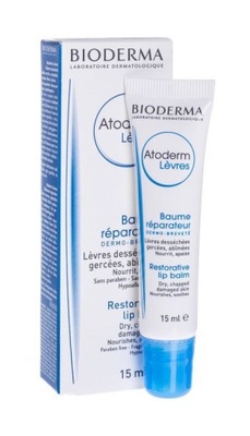 Bioderma Balsam Atoderm balsam do ust nawilżające, regenerujące 15 ml
